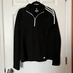 Adidas Black Golf Shirt Sweatshirt/ Jacket size M